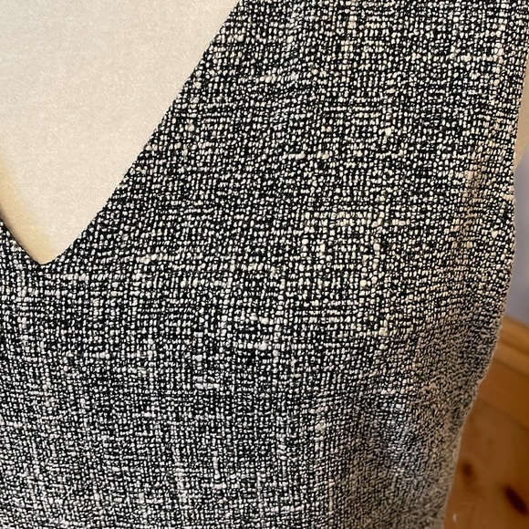 Blue tweed Banana Republic dress - Picture 3 of 9